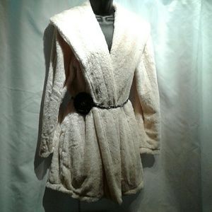 Soft and warm faux fur coat